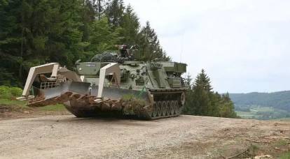 Германия передала Украине новый пакет военной помощи, основу которого составили инженерные машины