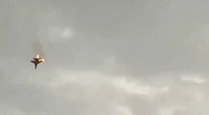 Боевой самолёт ВКС РФ упал в море рядом с Севастополем