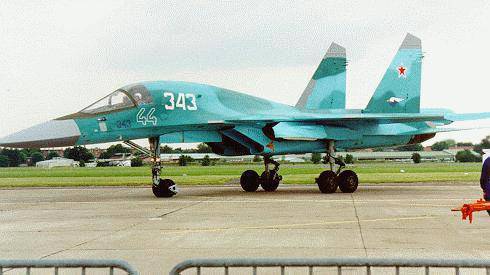 Су-34 поступает на боевую службу