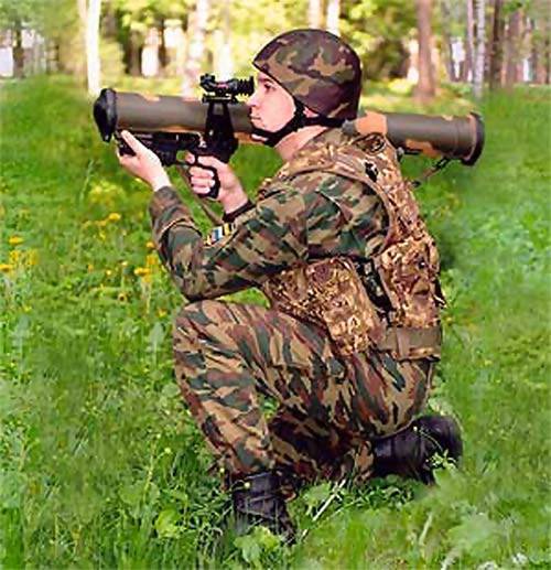 Новое вооружение российских пехотинцев РПО ПДМ-А «Шмель-М»