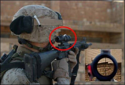 Создан прицел, который позволяет солдатам поражать мишень с снайперской  точностью