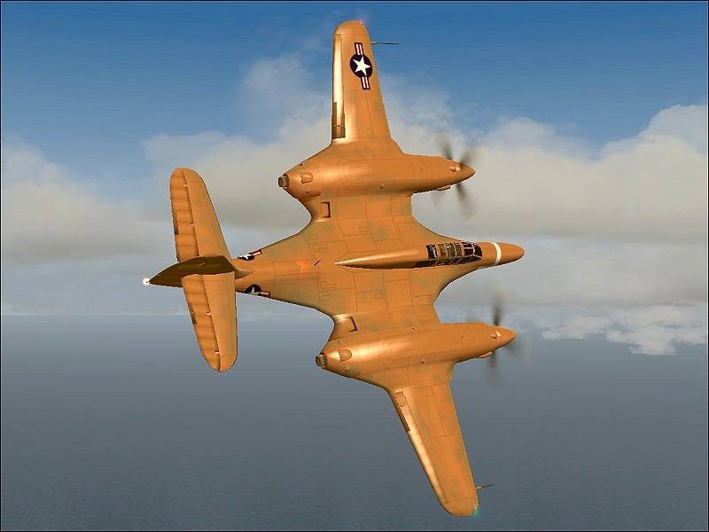 McDonnell ХP-67. Истребитель для Бэтмена. США. 1941г.