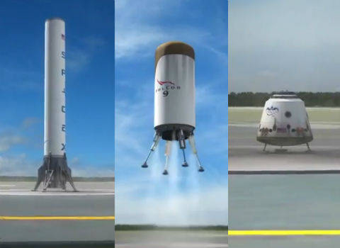 Первую в мире ракету-носитель многоразового использования намереваются создать в компании «SpaceX»