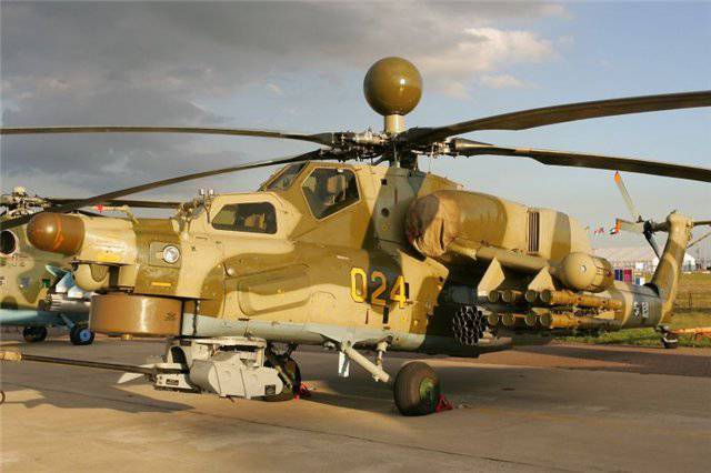 «Роствертол» поставил на вооружение ВВС РФ партию боевых вертолетов
