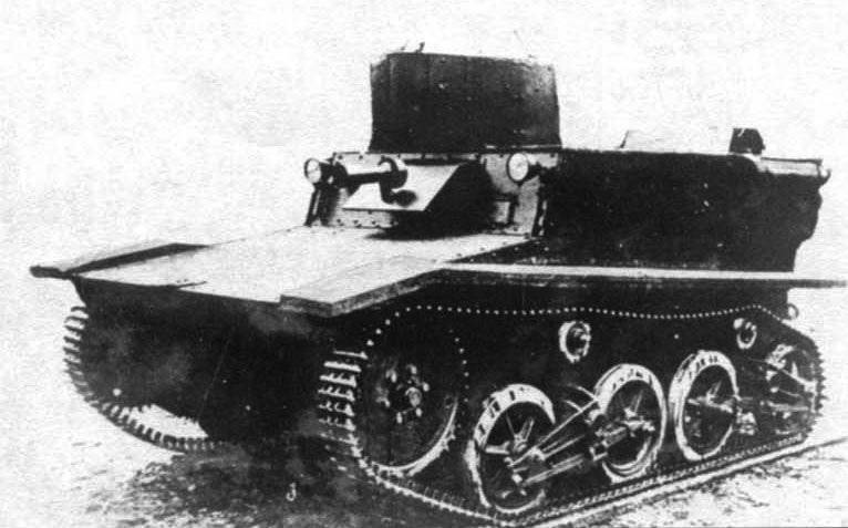 Необычные танки Росcии и СССР.  Плавающий танк Т-41 1932 г
