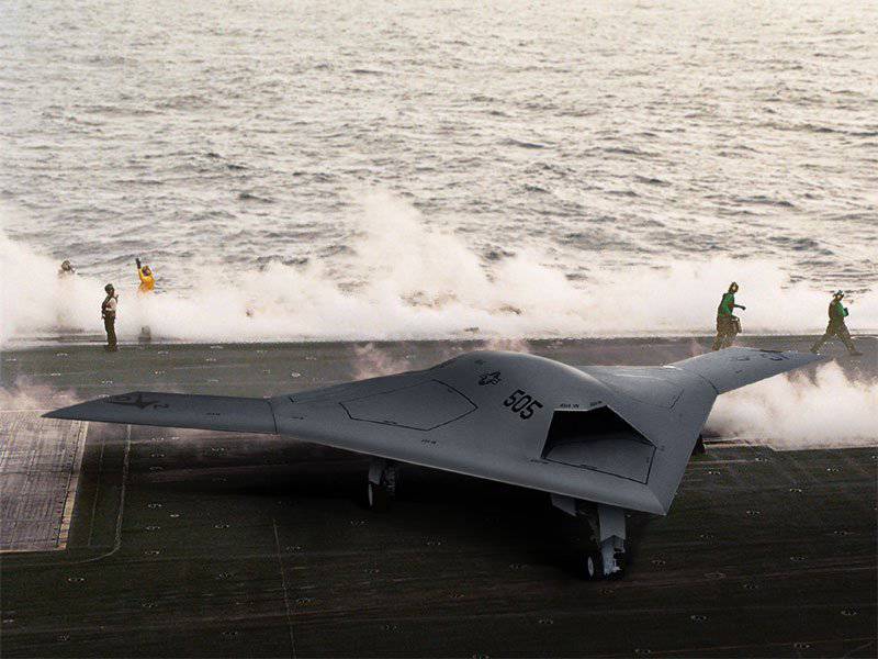 Похожий на НЛО «X-47B» прошел первые испытания