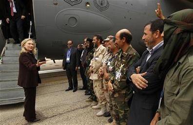 Ливия: визит Клинтон, перспективы войны, страхи ПНС
