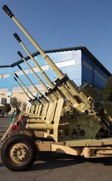 Иран пополнил противоздушную оборону  дивизионом зенитных орудий «Saeer».