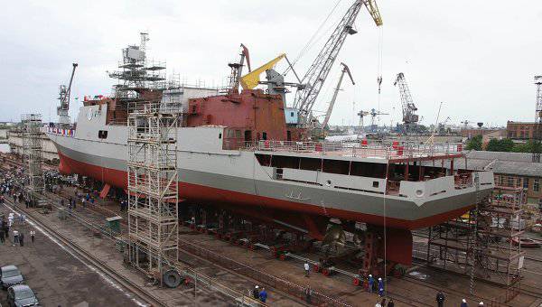 В Санкт-Петербурге на «Северной верфи» закладывают сразу два надводных боевых корабля