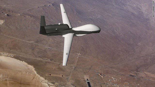 Американские беспилотные самолёты дежурят в сирийском небе