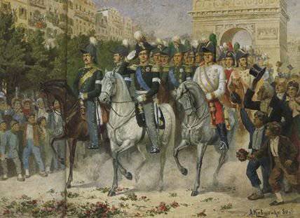Открытие дороги на Париж - сражение при Арси-сюр-Обе