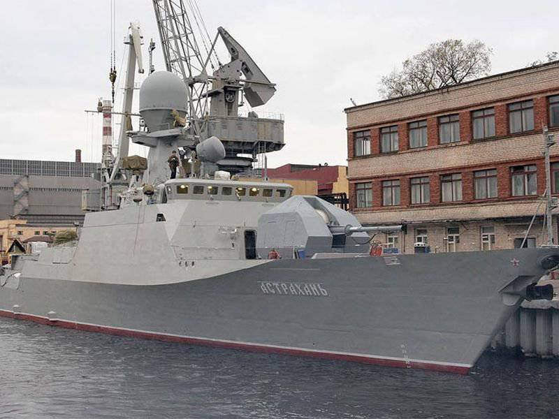 Современные российские корабли – артиллерийский речной «Буян»
