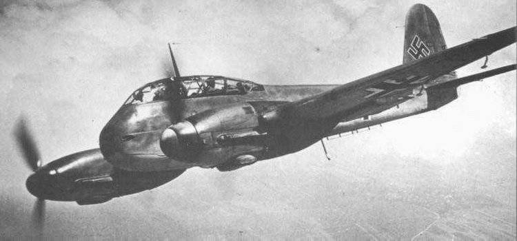 Тяжелые двухмоторные истребители Мессершмитт Bf.210 и Bf.410