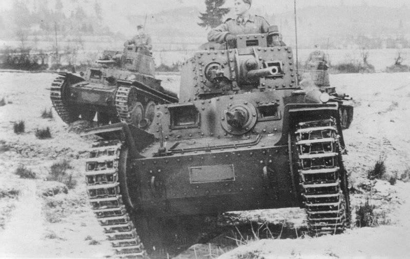 Бронетанковая техника Германии во Второй мировой войне. Легкий танк Pz Kpfw 38(t)