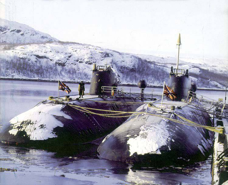 Атомные торпедные и многоцелевые подводные лодки. Проект 671РТМ