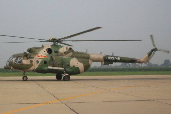 Китаю не хватает вертолетов Ми-17