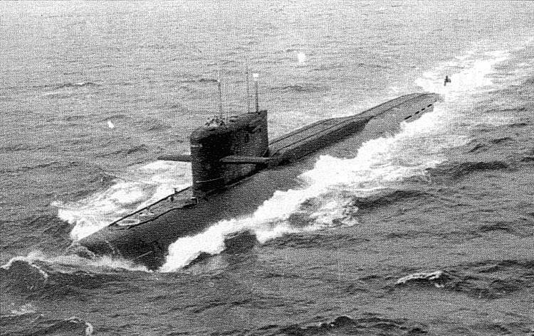 Атомные подводные лодки с баллистическими ракетами типа «ленинец». Проект 667-А «Навага» (Yankee-I class)