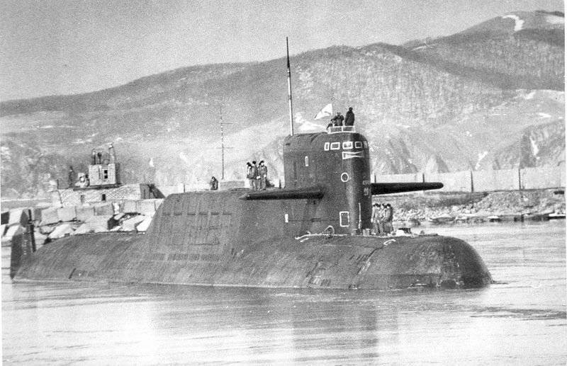 Атомные подводные лодки с баллистическими ракетами. Проект 667-Б «Мурена» (Delta-I class)