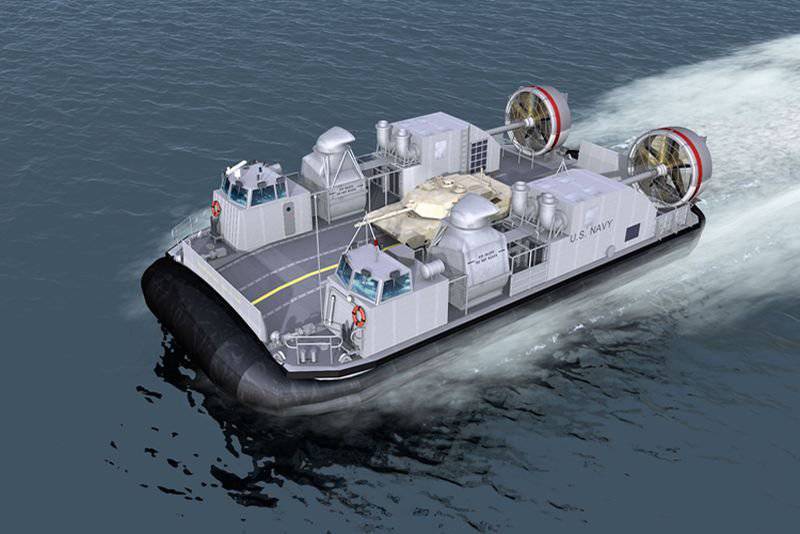 Программа «Ship-to-Shore-Connector» - новый LCAC SSC для ВМС Соединенных Штатов
