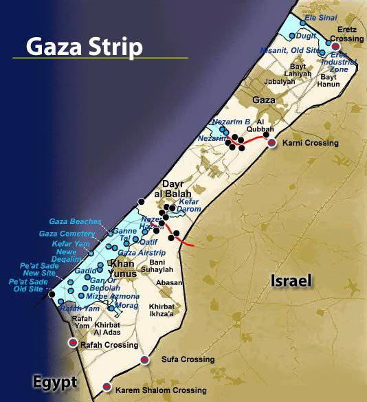 Такой неспокойный Сектор Газа!