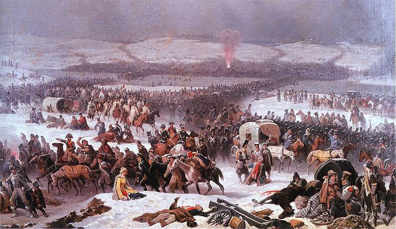 О победе Наполеона над ордой московитов при Березине и идеях новой Европы, не принятых русскими