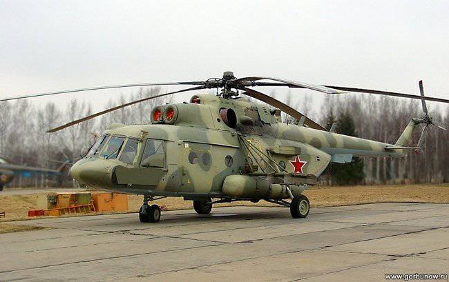В ЮВО поступили новые десантно-транспортные вертолеты Ми-8МТВ-5