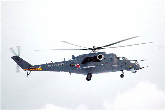 Очередные новые боевые вертолеты в Ростове