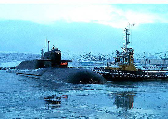 В боевой состав Северного флота возвратился ракетный подводный крейсер «Верхотурье»