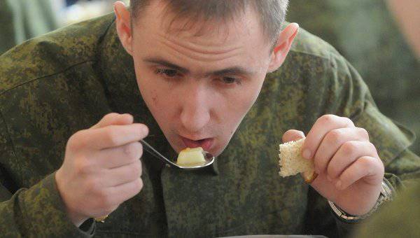 Российская армия перейдет на питание по системе "шведский стол"