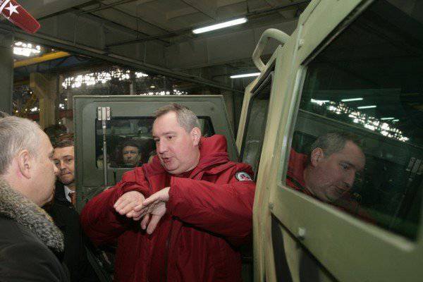 Рогозин оценил "Тигры"