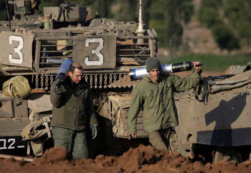Израиль уже проверяет в бою снаряд ХЕ-МР-Т. Фото с сайта www.oicpalestina.org