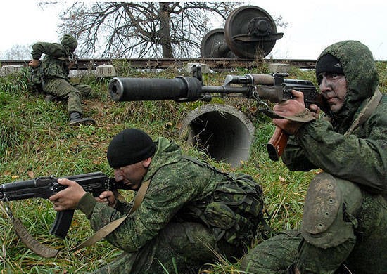 Разведчики российской военной базы в Абхазии учатся вести борьбу с террористами