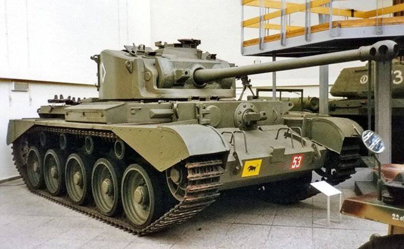 Английский танк А34 Сomet