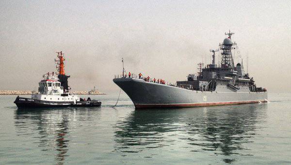 Боевой корабль ВМФ РФ впервые в истории прибыл в израильскую Хайфу