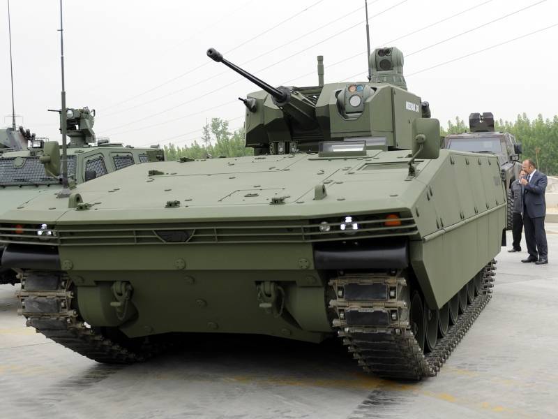 В Турции представили новую боевую машину пехоты Tulpar
