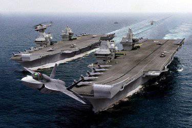 Флот США планирует превратить авианосцы в фабрики по производству оружия
