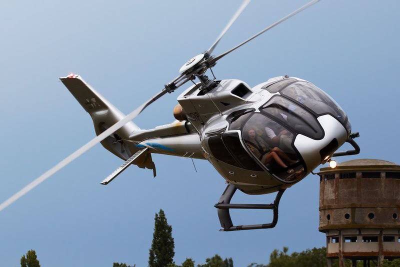Eurocopter представила в России новый вертолет Eurocopter ЕС130 Т2