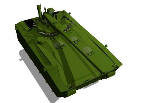 На базе платформы "Курганец-25" может быть создана перспективная "цифровая" артиллерийская самоходка