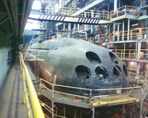 Контракт на возобновление строительства подводной лодки "Кронштадт"