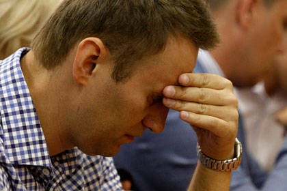 Лепят из Навального Нельсона Манделу