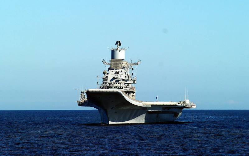 Авианосец «Викрамадитья» успешно завершил ходовые испытания в Белом море