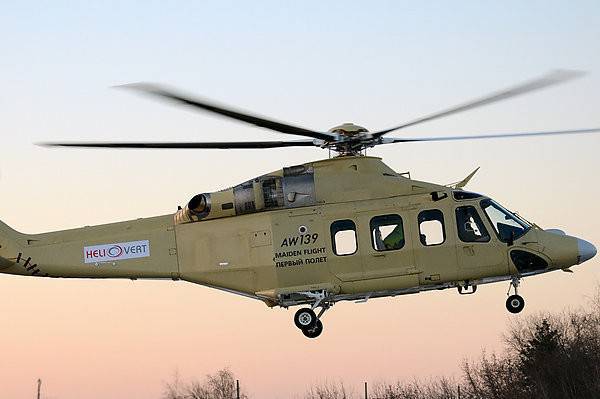 Италия и Россия разработают новый легкий вертолет