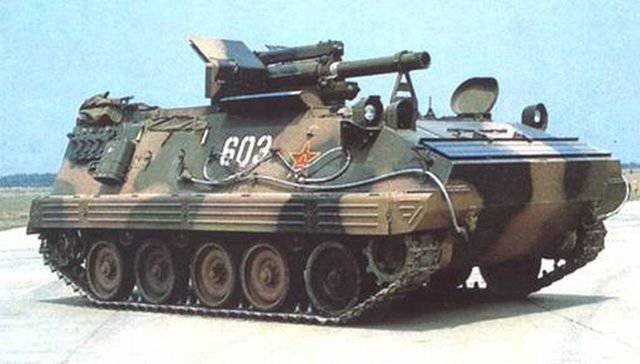 Китайская 122-мм самоходная гаубица Тип 70