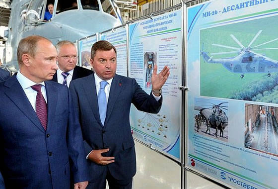 Россия занимает второе место в мире по экспорту новых многоцелевых вертолетов