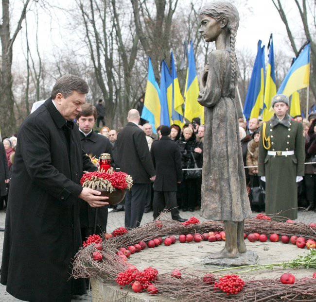 Янукович и тема голодомора в Украине: правительство другое – идеология та же