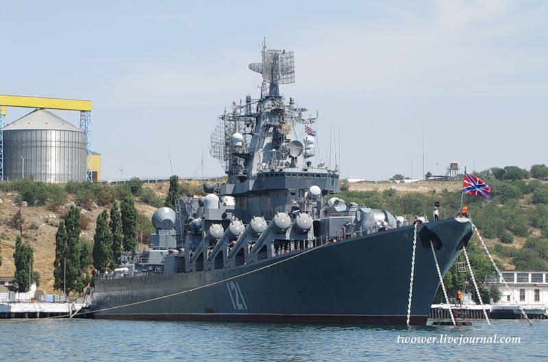 Ракетный крейсер ВМФ России вместо Кабо-Верде направлен в Средиземноморье