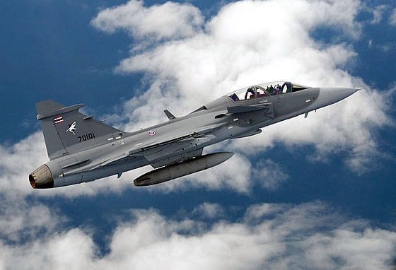 Швеция поставила ВВС Таиланда последнюю партию истребителей JAS-39 «Грипен»