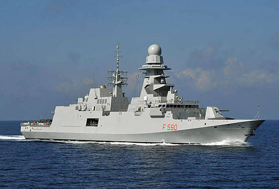 На верфи «Рива Тригосо» заложен киль шестого фрегата класса FREMM для ВМС Италии
