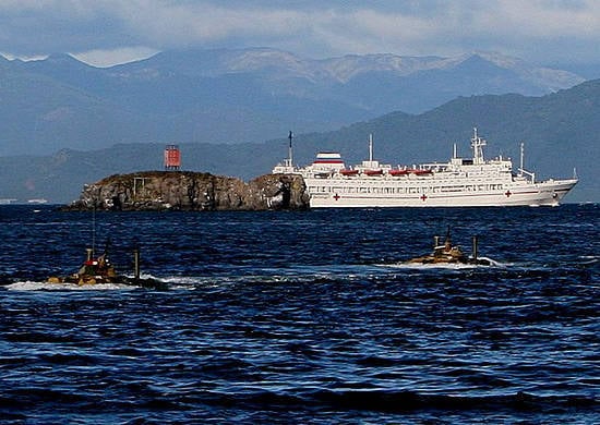 На Камчатку прибыло уникальное госпитальное судно