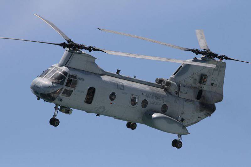 Вертолеты СН-46Е Sea Knight скоро уйдут на покой